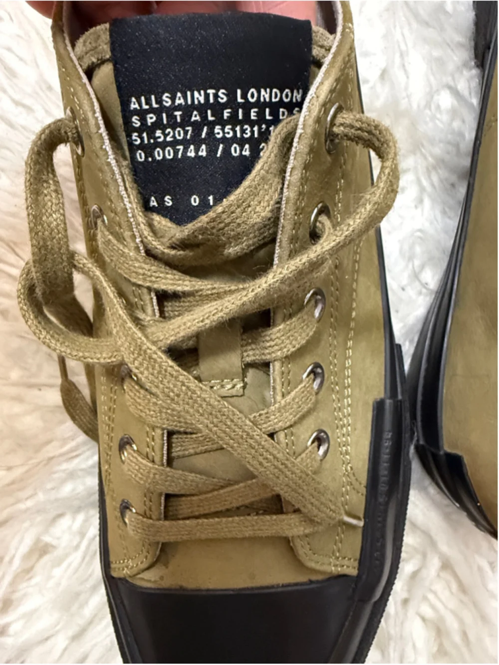 AllSaints Reed Suede Casual men’s shoes 12